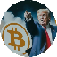 First Crypto President Trump logo
