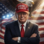 America is Back logo