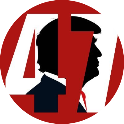 47th President of the United States logo
