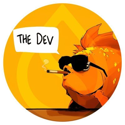 DEV IS FISH logo