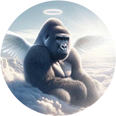 Harambe on Solana logo