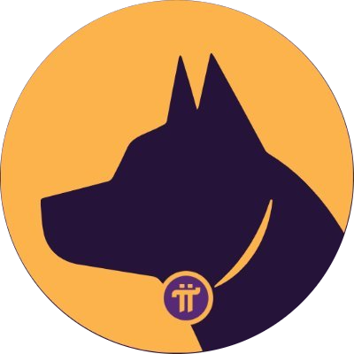 Pi Network Dog logo
