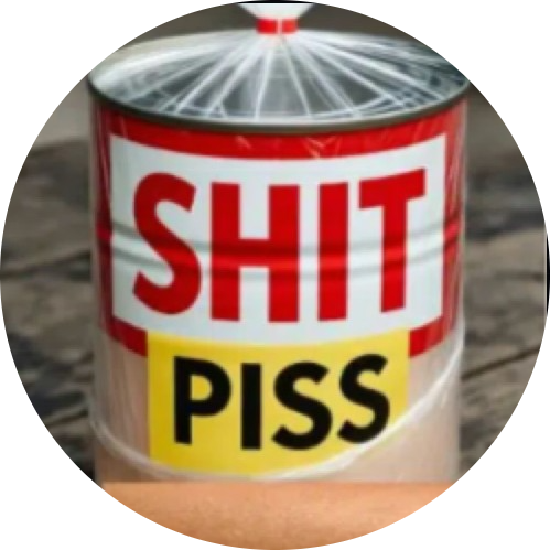 Shit Piss Skin Can logo